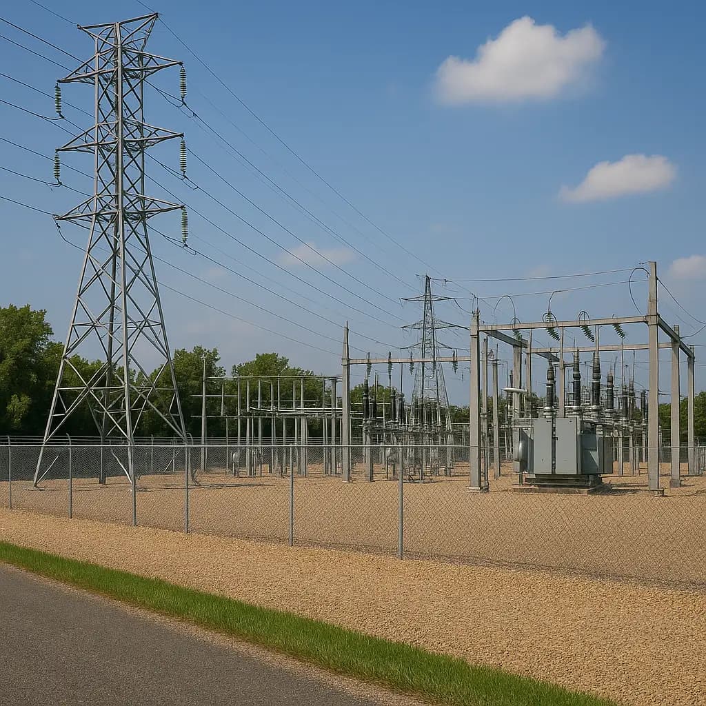 Steel foundation systems supporting energy and utility equipment