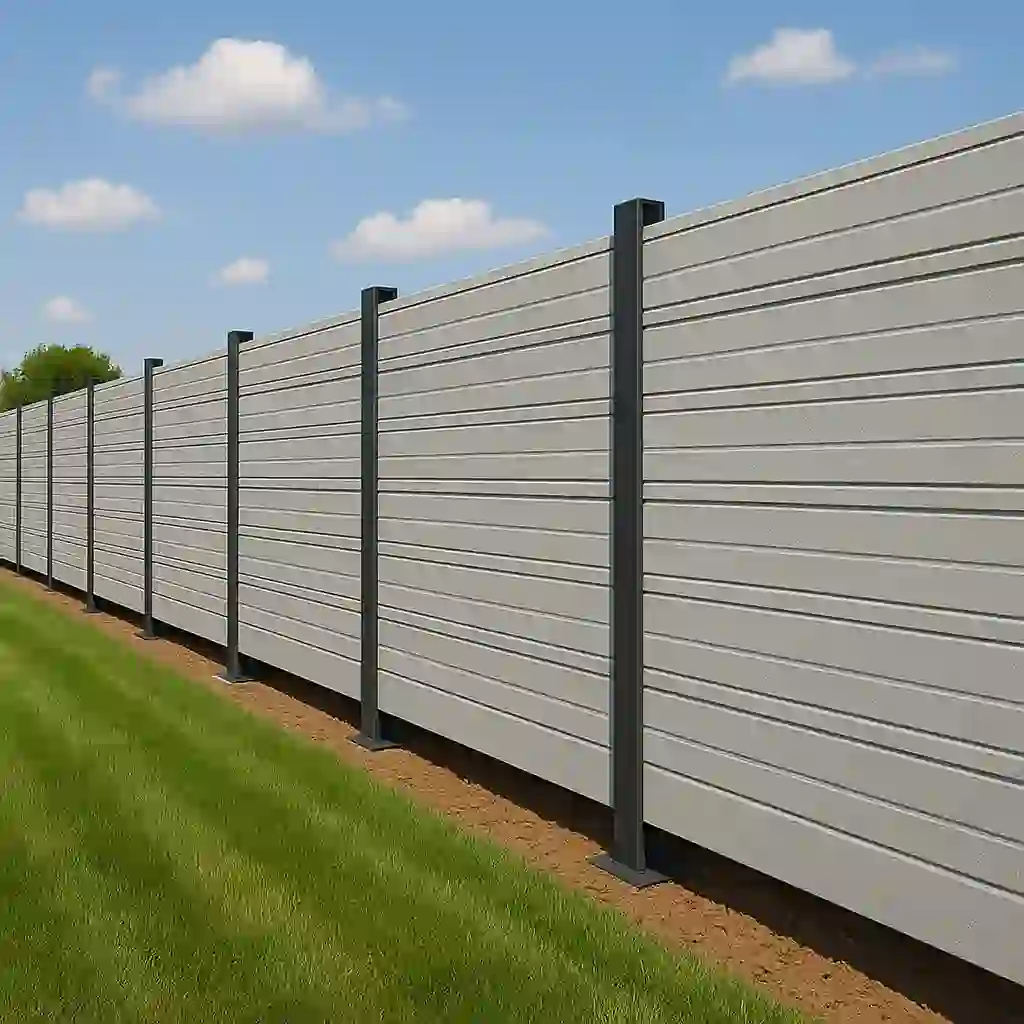 Defence and retaining wall systems anchored using galvanised steel footings