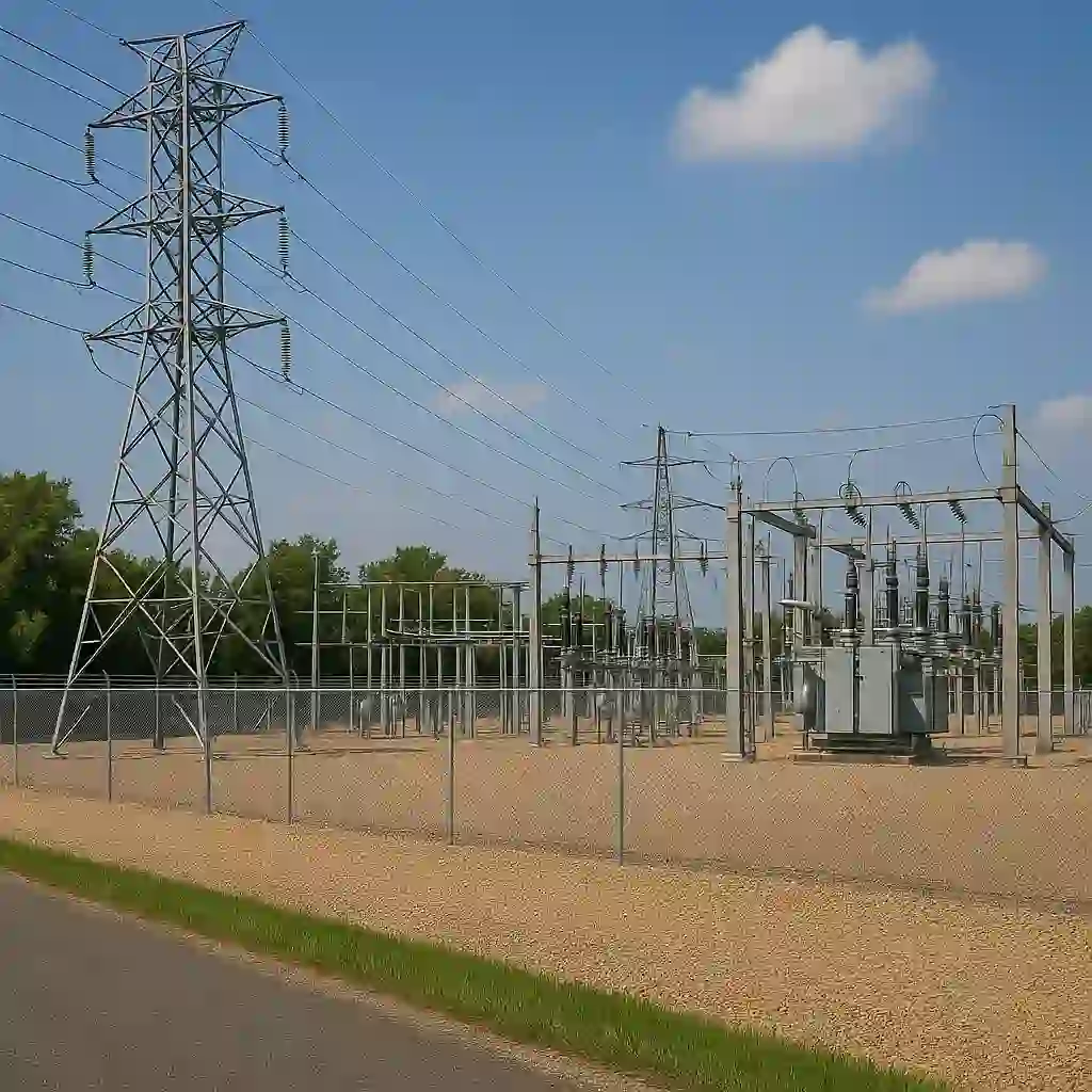 Steel foundation systems supporting energy and utility equipment