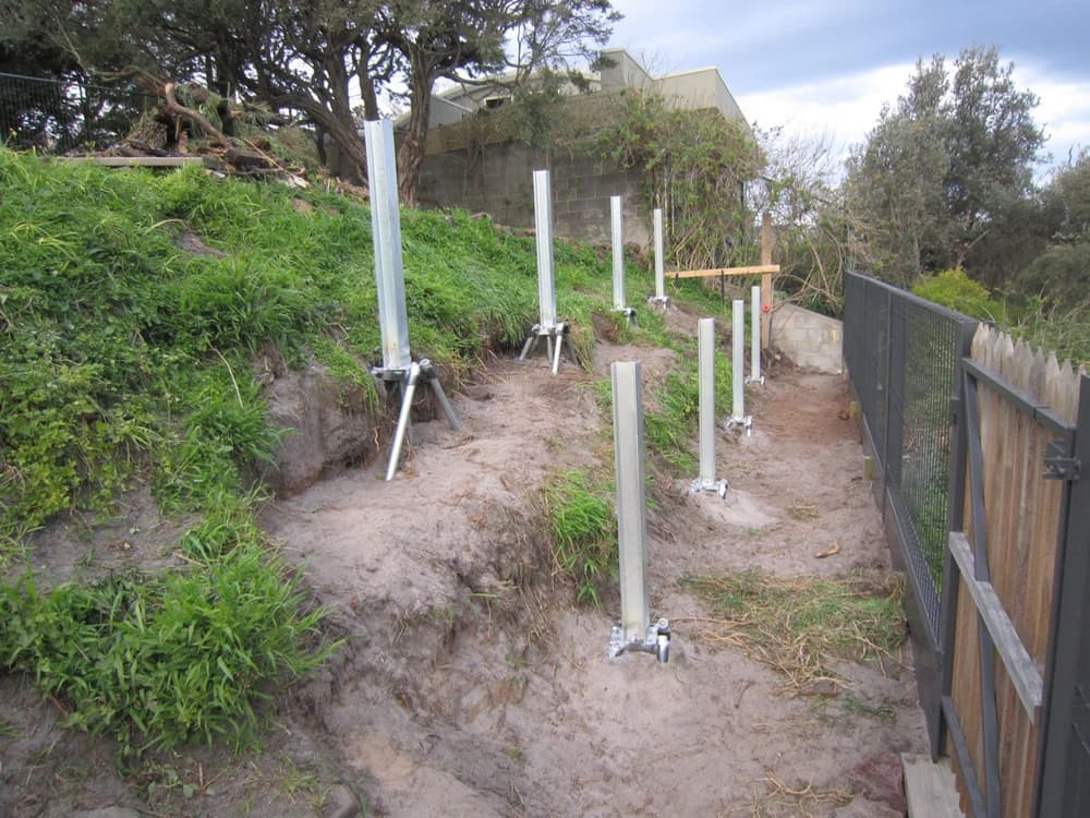 Concrete-Free Footings