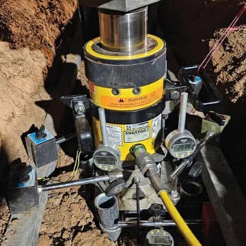 Compression Test Setup