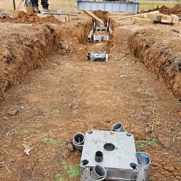 Multiple Footings Tested